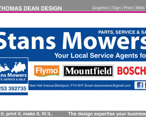 Stan’s Mowers Facebook Graphics