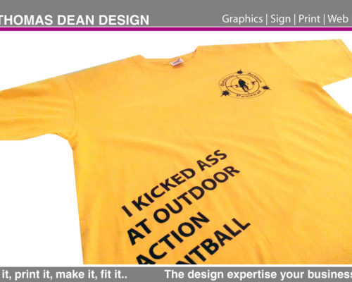 Outdoor Action Paintball T Shirt