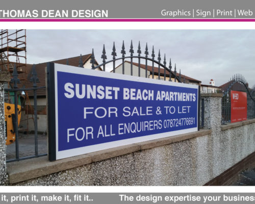 Lytham Property Rentals – Site Signs