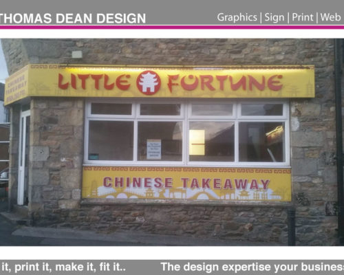 Little Fortune Shop Sign