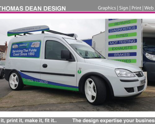 Granville Auto Centre – Vehicle Graphics