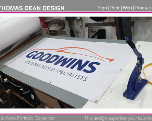Goodwins Sign Banner