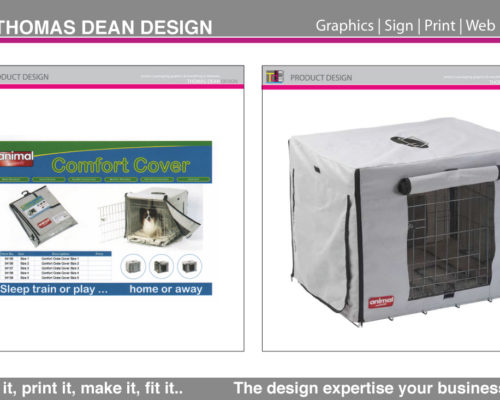 Animal Instincts Comfort Crate Cover