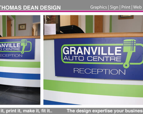 Granville Auto Centre Reception Desk