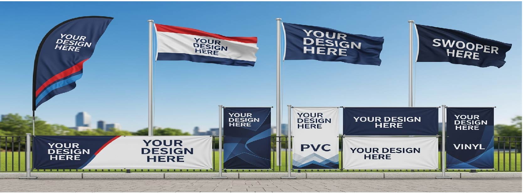 Flags And Banners- Header